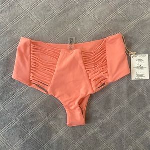 NWT Strange Bikini high waisted Hitchhiker bottoms